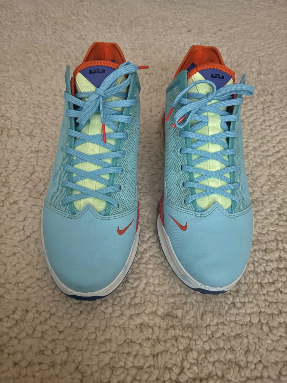 Nike LeBron 9 Low LeBronold Palmer DO9355-300 Tropical Men’s Size 12 Sneakers